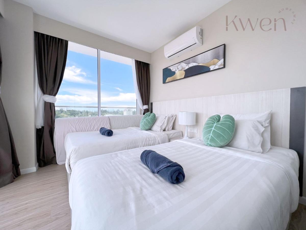 Kwen Suites-Tanjung Aru Infinitypool Seaview/Airport View Kota Kinabalu Esterno foto