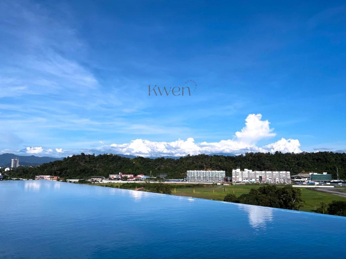 Kwen Suites-Tanjung Aru Infinitypool Seaview/Airport View Kota Kinabalu Esterno foto