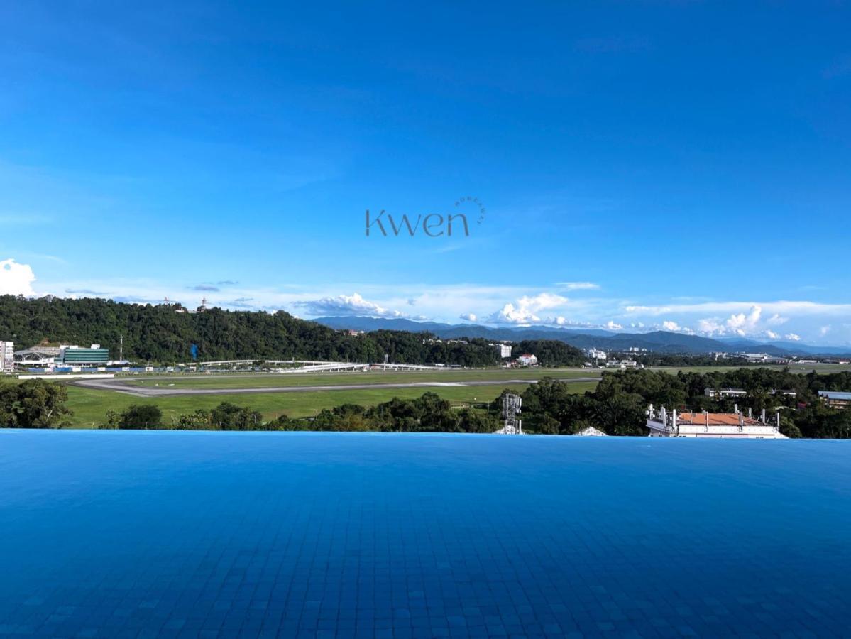 Kwen Suites-Tanjung Aru Infinitypool Seaview/Airport View Kota Kinabalu Esterno foto