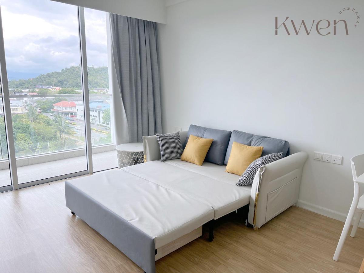 Kwen Suites-Tanjung Aru Infinitypool Seaview/Airport View Kota Kinabalu Esterno foto