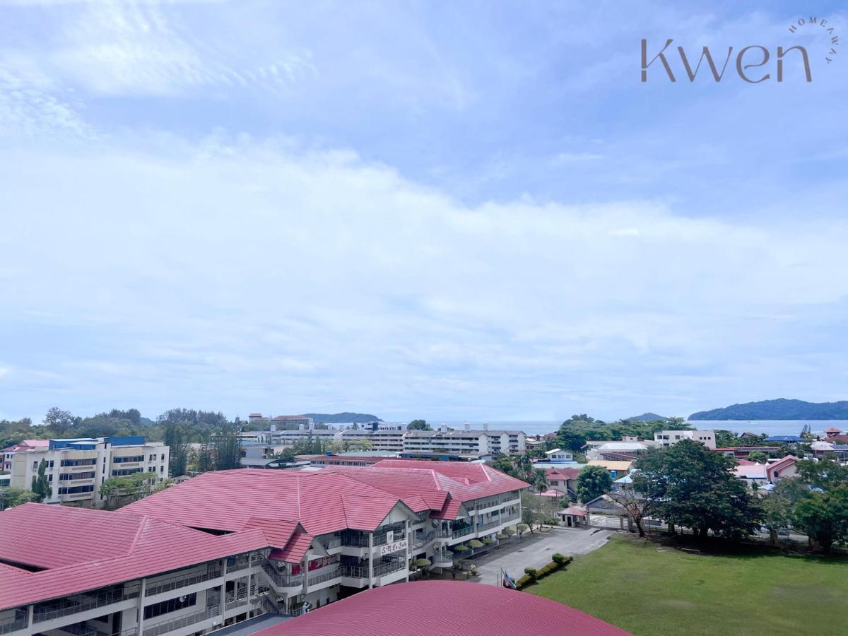 Kwen Suites-Tanjung Aru Infinitypool Seaview/Airport View Kota Kinabalu Esterno foto